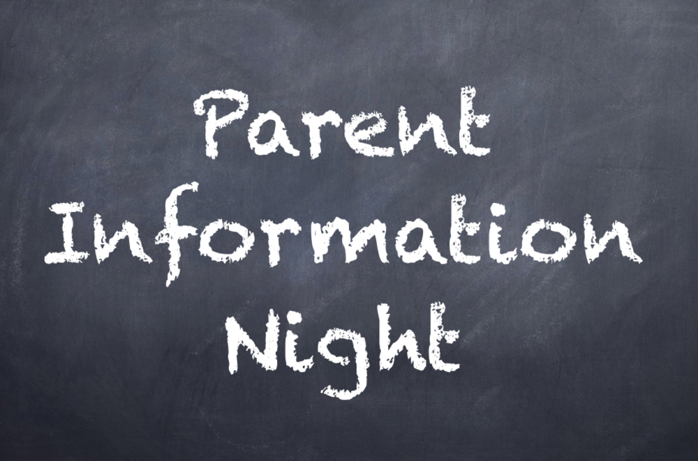 Outdoor Ed Parent Info Night