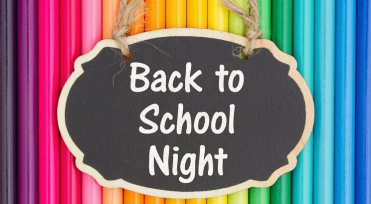 Back To School Night- Elementary