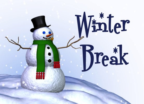 Winter Break- No School