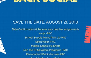 Back to School Social
