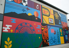 mural at beacon park